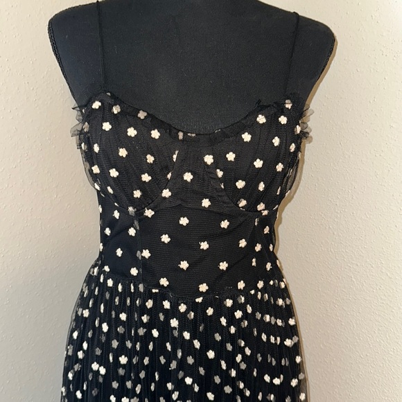 Zara bloggers favorite tulle floral dress - Picture 8 of 12